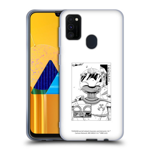 Toonami Graphics Comic Soft Gel Case for Samsung Galaxy M30s (2019)/M21 (2020)
