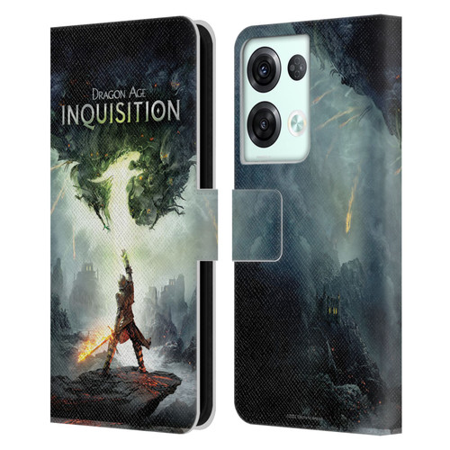 EA Bioware Dragon Age Inquisition Graphics Key Art 2014 Leather Book Wallet Case Cover For OPPO Reno8 Pro