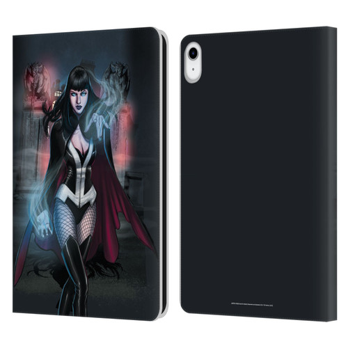Justice League DC Comics Dark Comic Art Zatanna Futures End #1 Leather Book Wallet Case Cover For Apple iPad 10.9 (2022)