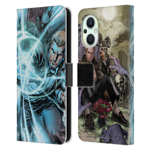 Justice League DC Comics Dark Comic Art Constantine #1 Leather Book Wallet Case Cover For OPPO Reno8 Lite