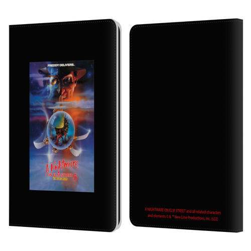 A Nightmare On Elm Street: The Dream Child Graphics Poster Leather Book Wallet Case Cover For Amazon Kindle Paperwhite 1 / 2 / 3