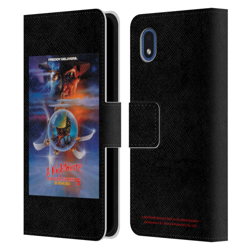 A Nightmare On Elm Street: The Dream Child Graphics Poster Leather Book Wallet Case Cover For Samsung Galaxy A01 Core (2020)