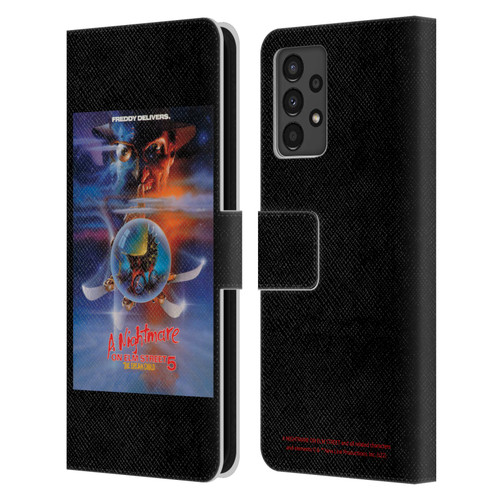 A Nightmare On Elm Street: The Dream Child Graphics Poster Leather Book Wallet Case Cover For Samsung Galaxy A13 (2022)