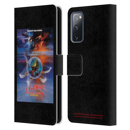 A Nightmare On Elm Street: The Dream Child Graphics Poster Leather Book Wallet Case Cover For Samsung Galaxy S20 FE / 5G
