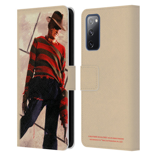 A Nightmare On Elm Street: The Dream Child Graphics Freddy Leather Book Wallet Case Cover For Samsung Galaxy S20 FE / 5G