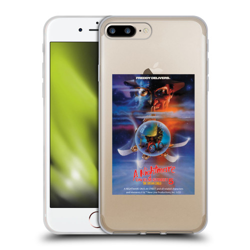 A Nightmare On Elm Street: The Dream Child Graphics Poster Soft Gel Case for Apple iPhone 7 Plus / iPhone 8 Plus