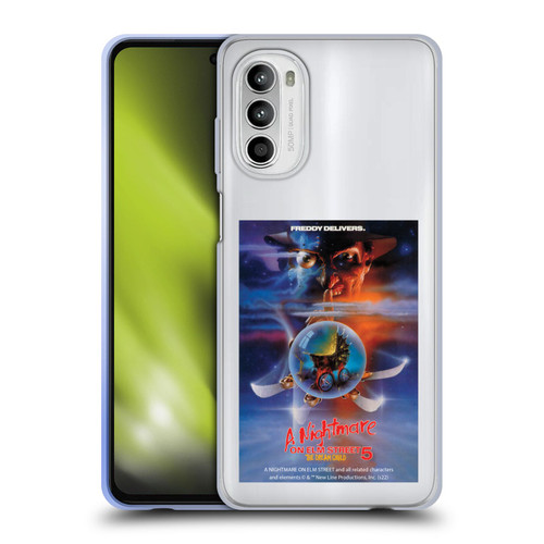 A Nightmare On Elm Street: The Dream Child Graphics Poster Soft Gel Case for Motorola Moto G52