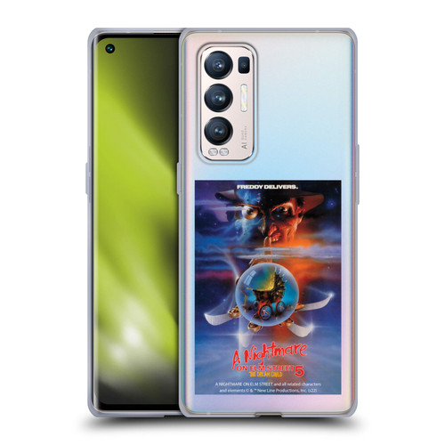 A Nightmare On Elm Street: The Dream Child Graphics Poster Soft Gel Case for OPPO Find X3 Neo / Reno5 Pro+ 5G