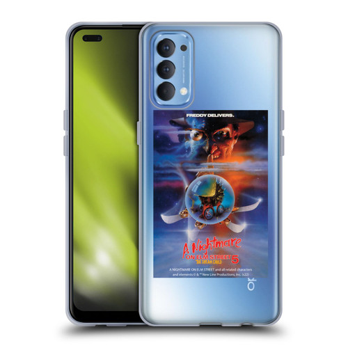 A Nightmare On Elm Street: The Dream Child Graphics Poster Soft Gel Case for OPPO Reno 4 5G