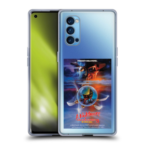 A Nightmare On Elm Street: The Dream Child Graphics Poster Soft Gel Case for OPPO Reno 4 Pro 5G