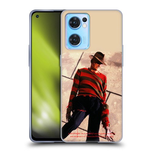 A Nightmare On Elm Street: The Dream Child Graphics Freddy Soft Gel Case for OPPO Reno7 5G / Find X5 Lite