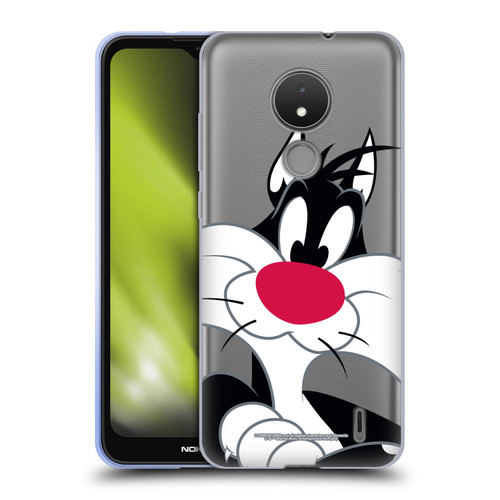 Looney Tunes Characters Sylvester The Cat Soft Gel Case for Nokia C21