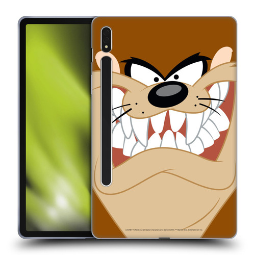 Looney Tunes Full Face Tasmanian Devil Soft Gel Case for Samsung Galaxy Tab S8