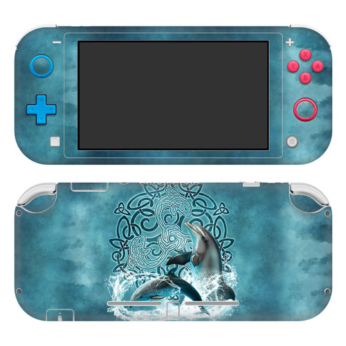 Brigid Ashwood Art Mix Dolphin Vinyl Sticker Skin Decal Cover for Nintendo Switch Lite