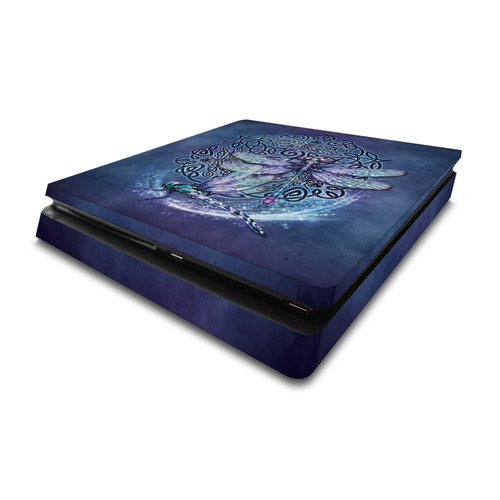 Brigid Ashwood Art Mix Dragonfly Vinyl Sticker Skin Decal Cover for Sony PS4 Slim Console