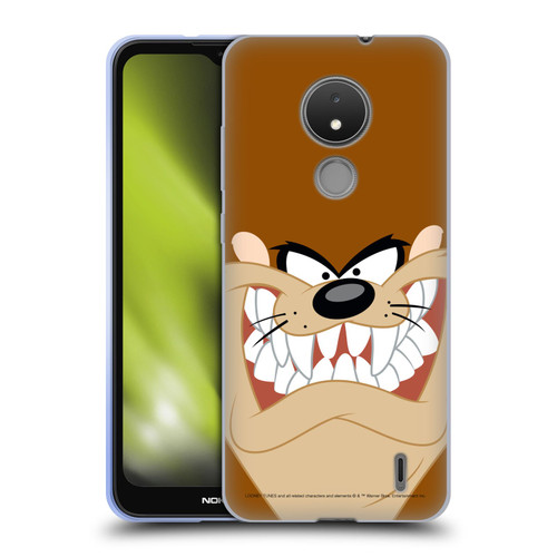Looney Tunes Full Face Tasmanian Devil Soft Gel Case for Nokia C21