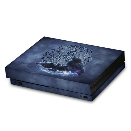 Brigid Ashwood Art Mix Raven Vinyl Sticker Skin Decal Cover for Microsoft Xbox One X Console