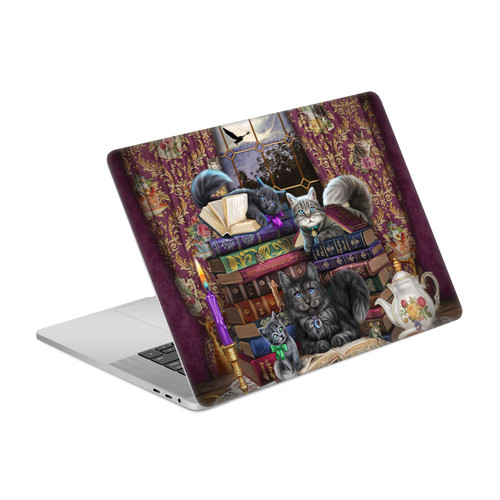 Brigid Ashwood Cats Storytime Cats And Books Vinyl Sticker Skin Decal Cover for Apple MacBook Pro 15.4" A1707/A1990