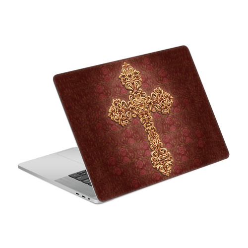 Brigid Ashwood Crosses Nouveau Vinyl Sticker Skin Decal Cover for Apple MacBook Pro 15.4" A1707/A1990