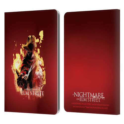 A Nightmare On Elm Street (2010) Graphics Freddy Nightmare Leather Book Wallet Case Cover For Amazon Kindle Paperwhite 1 / 2 / 3