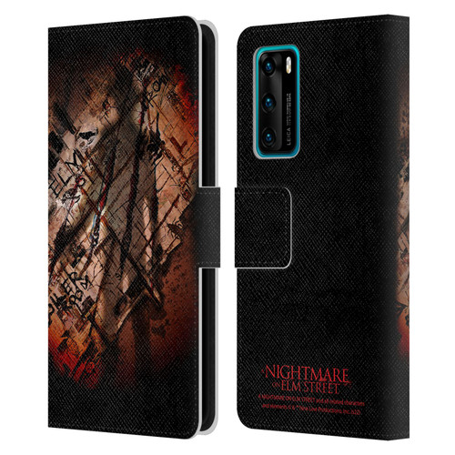 A Nightmare On Elm Street (2010) Graphics Freddy Boiler Room Leather Book Wallet Case Cover For Huawei P40 5G