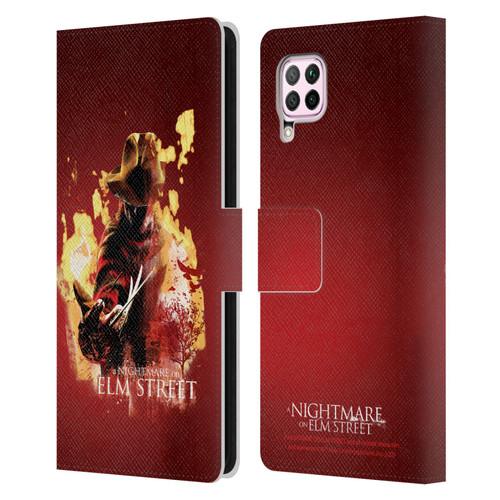 A Nightmare On Elm Street (2010) Graphics Freddy Nightmare Leather Book Wallet Case Cover For Huawei Nova 6 SE / P40 Lite