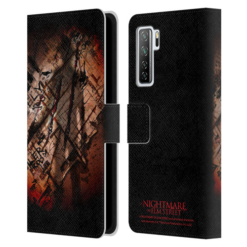 A Nightmare On Elm Street (2010) Graphics Freddy Boiler Room Leather Book Wallet Case Cover For Huawei Nova 7 SE/P40 Lite 5G