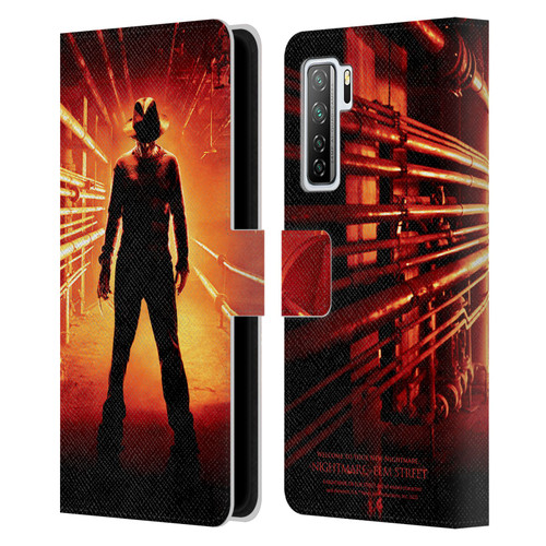 A Nightmare On Elm Street (2010) Graphics Freddy Poster Leather Book Wallet Case Cover For Huawei Nova 7 SE/P40 Lite 5G