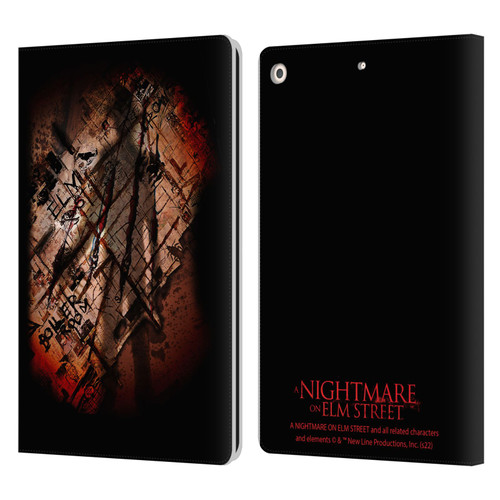 A Nightmare On Elm Street (2010) Graphics Freddy Boiler Room Leather Book Wallet Case Cover For Apple iPad 10.2 2019/2020/2021