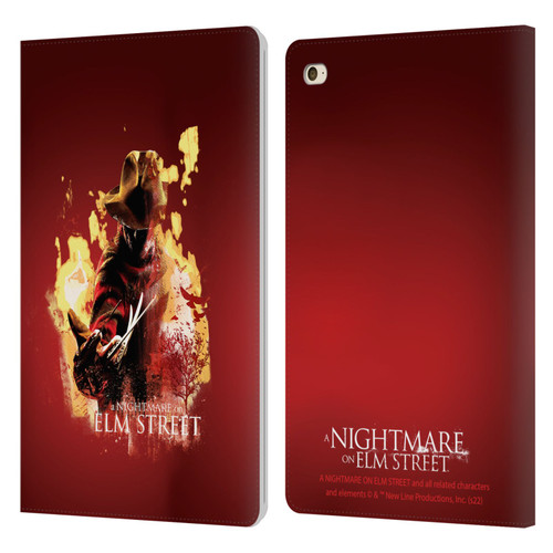 A Nightmare On Elm Street (2010) Graphics Freddy Nightmare Leather Book Wallet Case Cover For Apple iPad mini 4