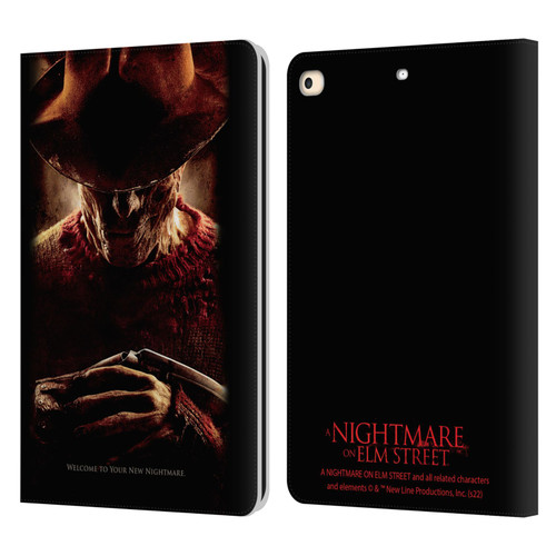 A Nightmare On Elm Street (2010) Graphics Freddy Key Art Leather Book Wallet Case Cover For Apple iPad 9.7 2017 / iPad 9.7 2018