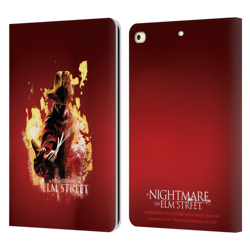 A Nightmare On Elm Street (2010) Graphics Freddy Nightmare Leather Book Wallet Case Cover For Apple iPad 9.7 2017 / iPad 9.7 2018