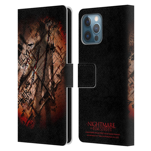A Nightmare On Elm Street (2010) Graphics Freddy Boiler Room Leather Book Wallet Case Cover For Apple iPhone 12 Pro Max