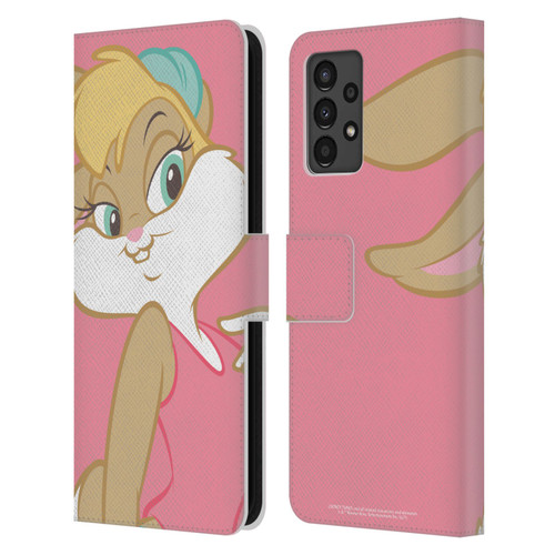 Looney Tunes Characters Lola Bunny Leather Book Wallet Case Cover For Samsung Galaxy A13 (2022)