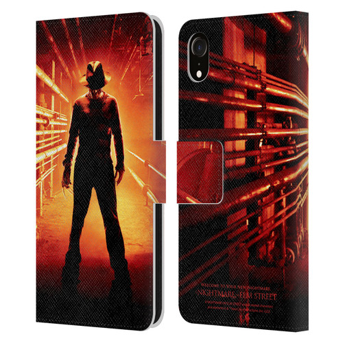 A Nightmare On Elm Street (2010) Graphics Freddy Poster Leather Book Wallet Case Cover For Apple iPhone XR
