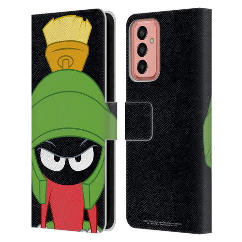 Looney Tunes Characters Marvin The Martian Leather Book Wallet Case Cover For Samsung Galaxy M13 (2022)