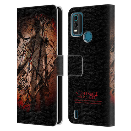 A Nightmare On Elm Street (2010) Graphics Freddy Boiler Room Leather Book Wallet Case Cover For Nokia G11 Plus