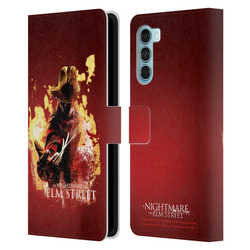 A Nightmare On Elm Street (2010) Graphics Freddy Nightmare Leather Book Wallet Case Cover For Motorola Edge S30 / Moto G200 5G