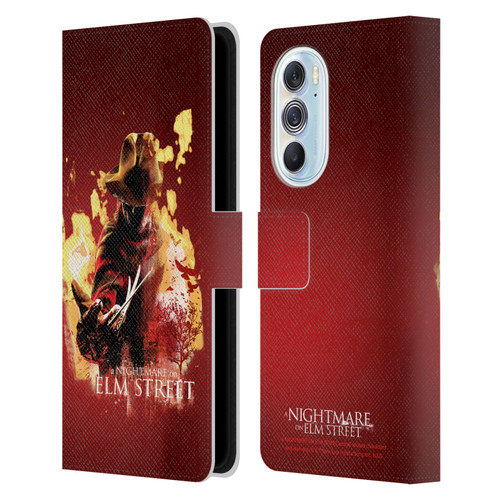 A Nightmare On Elm Street (2010) Graphics Freddy Nightmare Leather Book Wallet Case Cover For Motorola Edge X30