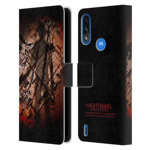 A Nightmare On Elm Street (2010) Graphics Freddy Boiler Room Leather Book Wallet Case Cover For Motorola Moto E7 Power / Moto E7i Power