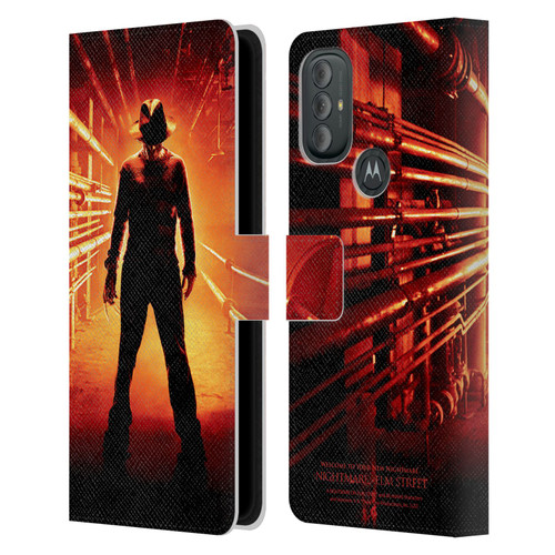 A Nightmare On Elm Street (2010) Graphics Freddy Poster Leather Book Wallet Case Cover For Motorola Moto G10 / Moto G20 / Moto G30