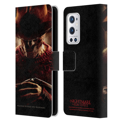 A Nightmare On Elm Street (2010) Graphics Freddy Key Art Leather Book Wallet Case Cover For OnePlus 9 Pro