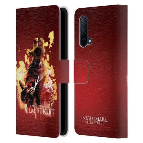A Nightmare On Elm Street (2010) Graphics Freddy Nightmare Leather Book Wallet Case Cover For OnePlus Nord CE 5G