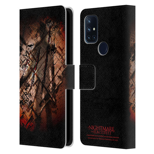 A Nightmare On Elm Street (2010) Graphics Freddy Boiler Room Leather Book Wallet Case Cover For OnePlus Nord N10 5G