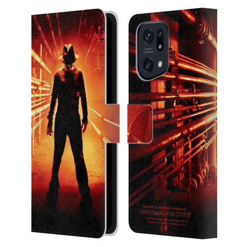 A Nightmare On Elm Street (2010) Graphics Freddy Poster Leather Book Wallet Case Cover For OPPO Find X5 Pro