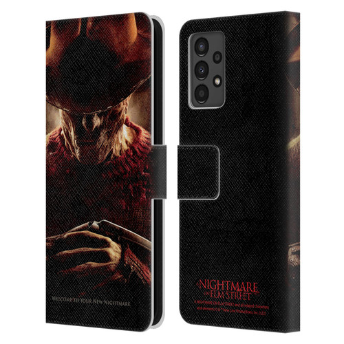 A Nightmare On Elm Street (2010) Graphics Freddy Key Art Leather Book Wallet Case Cover For Samsung Galaxy A13 (2022)