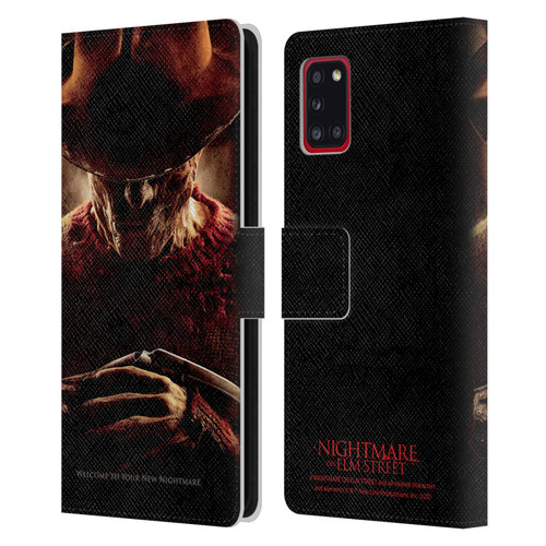 A Nightmare On Elm Street (2010) Graphics Freddy Key Art Leather Book Wallet Case Cover For Samsung Galaxy A31 (2020)