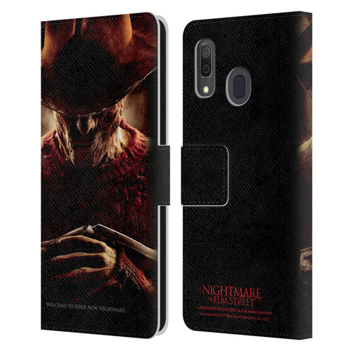 A Nightmare On Elm Street (2010) Graphics Freddy Key Art Leather Book Wallet Case Cover For Samsung Galaxy A33 5G (2022)