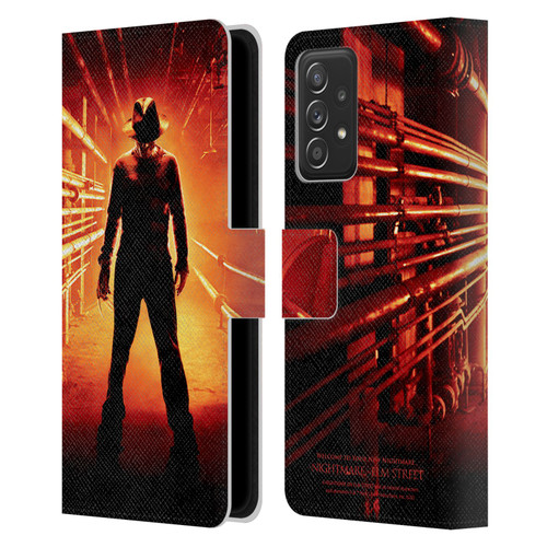 A Nightmare On Elm Street (2010) Graphics Freddy Poster Leather Book Wallet Case Cover For Samsung Galaxy A53 5G (2022)