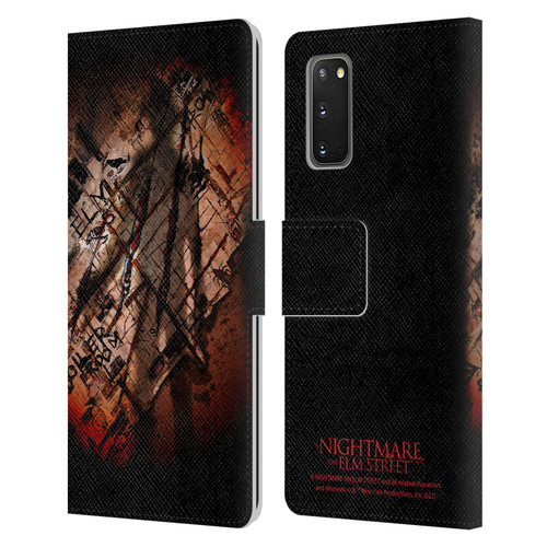 A Nightmare On Elm Street (2010) Graphics Freddy Boiler Room Leather Book Wallet Case Cover For Samsung Galaxy S20 / S20 5G